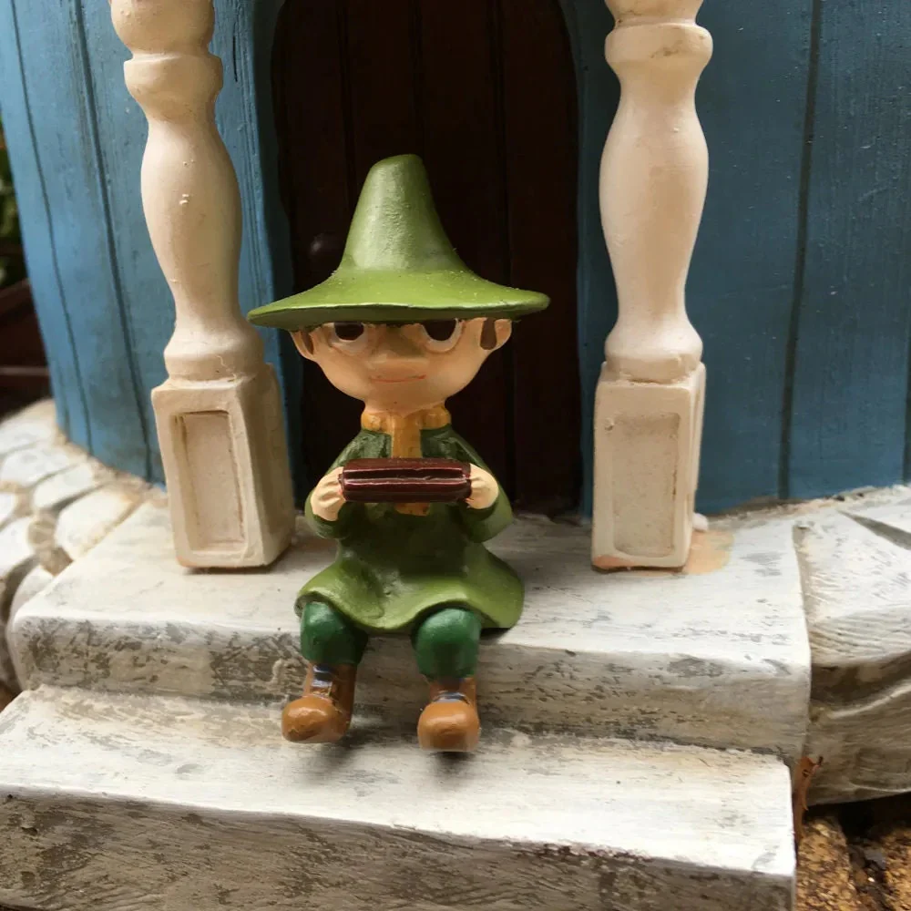 Official Moomin Huge Planter Cover/Stand/Urn • Figure/Figurine/Statue/Home Gardening Decor/Interior Diorama • Moomintroll, Little My - Image 4