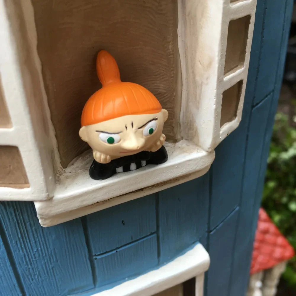 Official Moomin Huge Planter Cover/Stand/Urn • Figure/Figurine/Statue/Home Gardening Decor/Interior Diorama • Moomintroll, Little My - Image 5