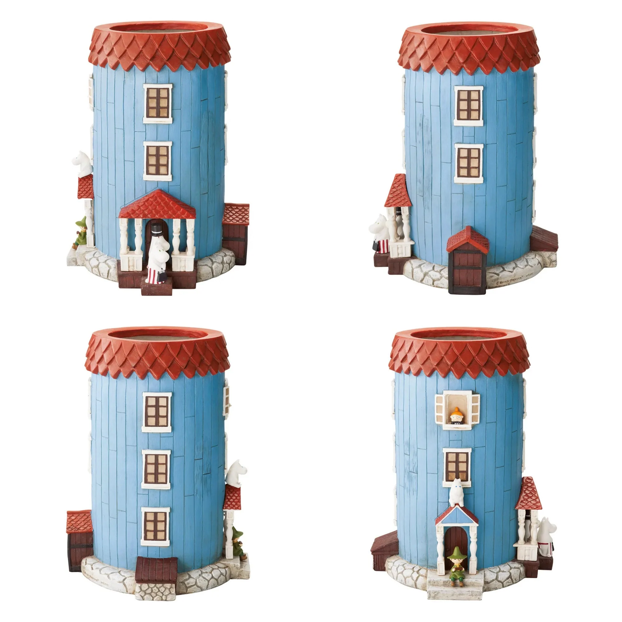 Official Moomin Huge Planter Cover/Stand/Urn • Figure/Figurine/Statue/Home Gardening Decor/Interior Diorama • Moomintroll, Little My - Image 8