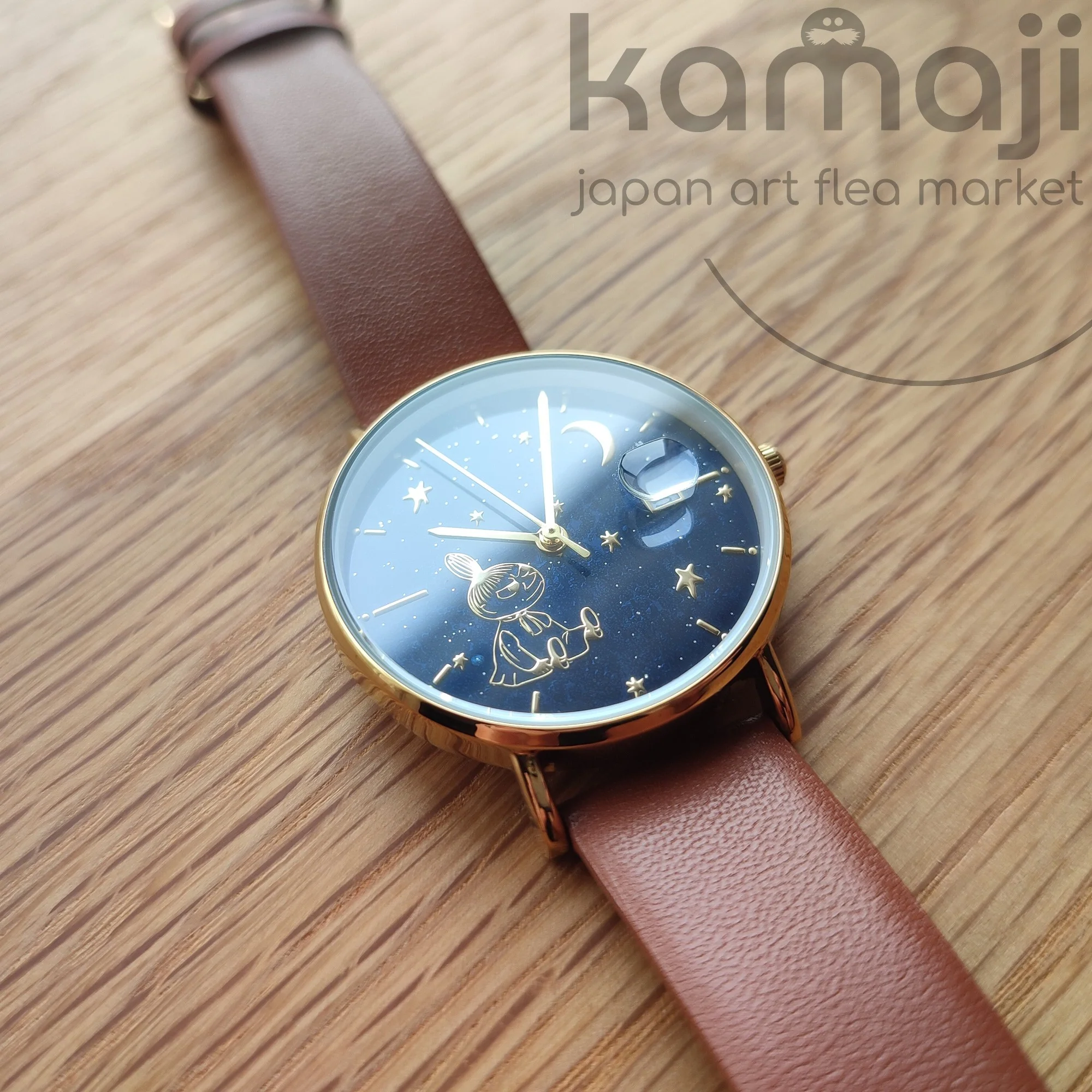 Official Moomins Nightsky Wrist Watch • Little My Watch/Clock/Bracelet/Decor • Moomintroll Japanese Watches - Image 5