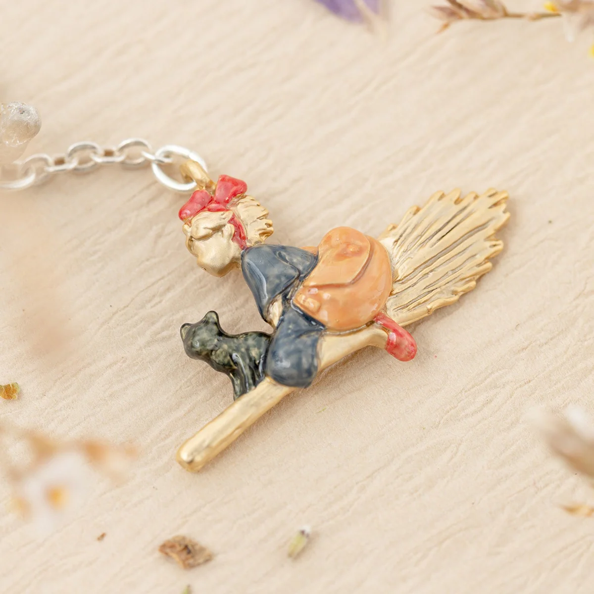 Official Studio Ghibli Kiki Earrings • Kikis Delivery Service Accessory • Japanese Handmade Jewelry - Image 4