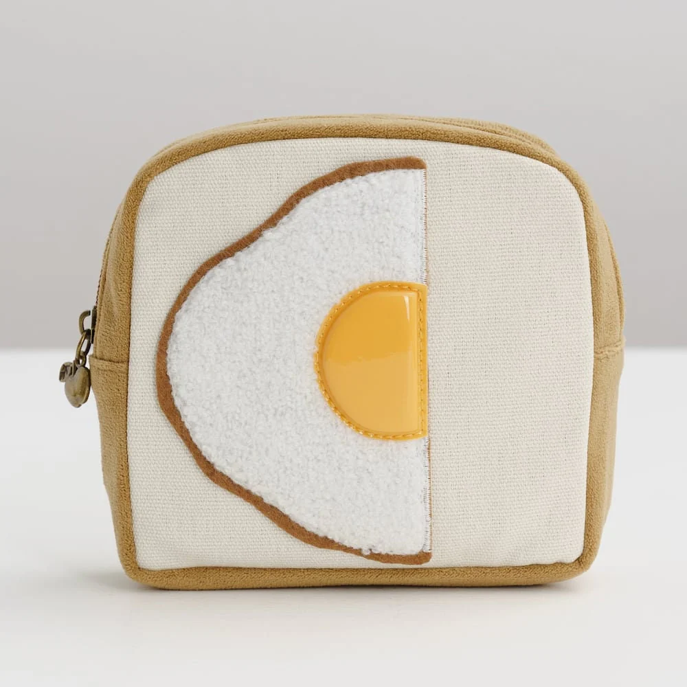 Official Studio Ghibli Laputa Fried Egg Pouch • Castle in the Sky Case - Image 5