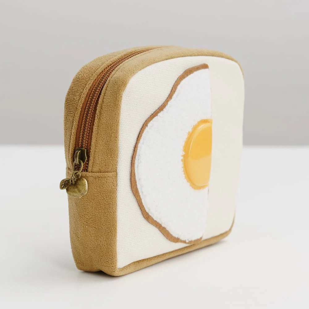 Official Studio Ghibli Laputa Fried Egg Pouch • Castle in the Sky Case - Image 7