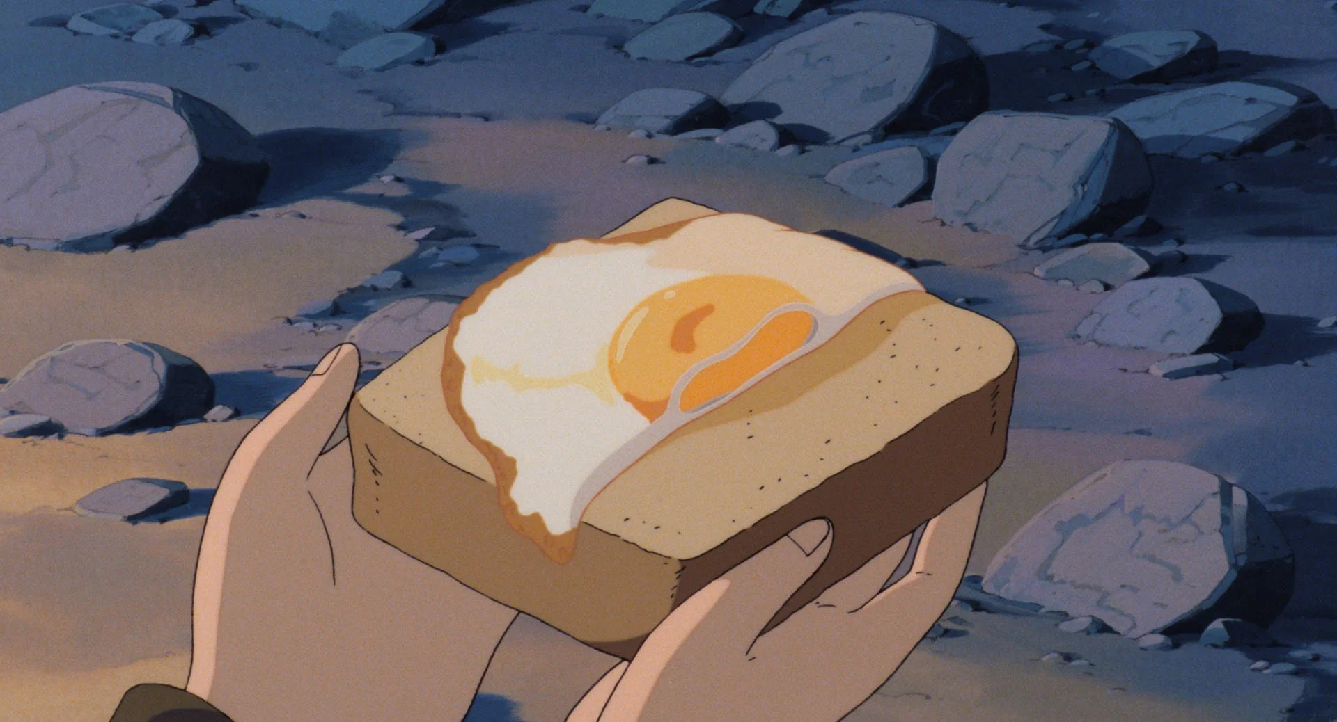 Official Studio Ghibli Laputa Fried Egg Pouch • Castle in the Sky Case - Image 9
