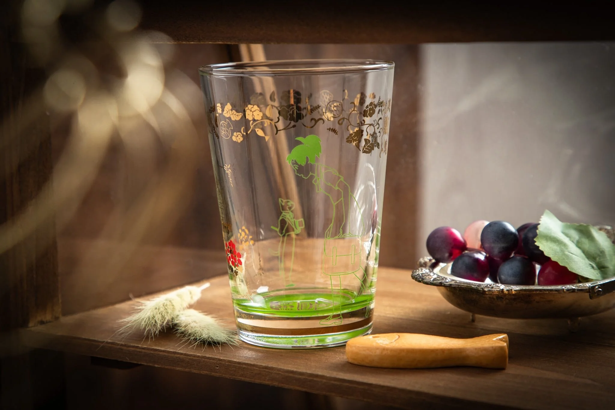 Official Ghibli Baron Glass/Cup Set of 2 • Whisper of the Heart, The Cat Returns Anime • Japanese Tableware/Glassware - Image 5