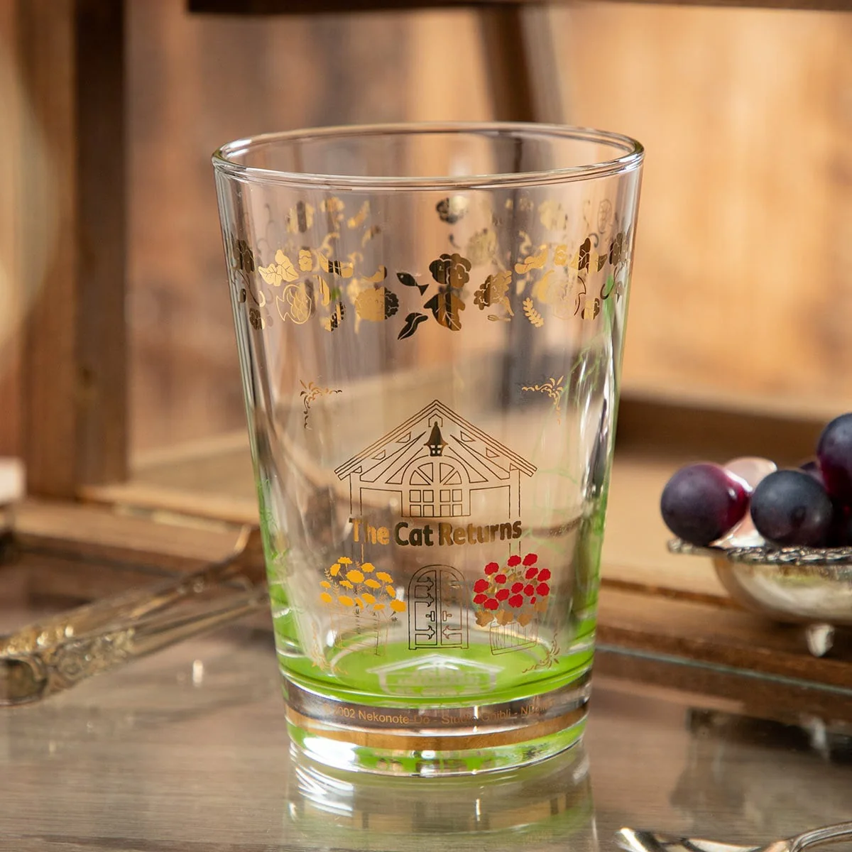 Official Ghibli Baron Glass/Cup Set of 2 • Whisper of the Heart, The Cat Returns Anime • Japanese Tableware/Glassware - Image 6