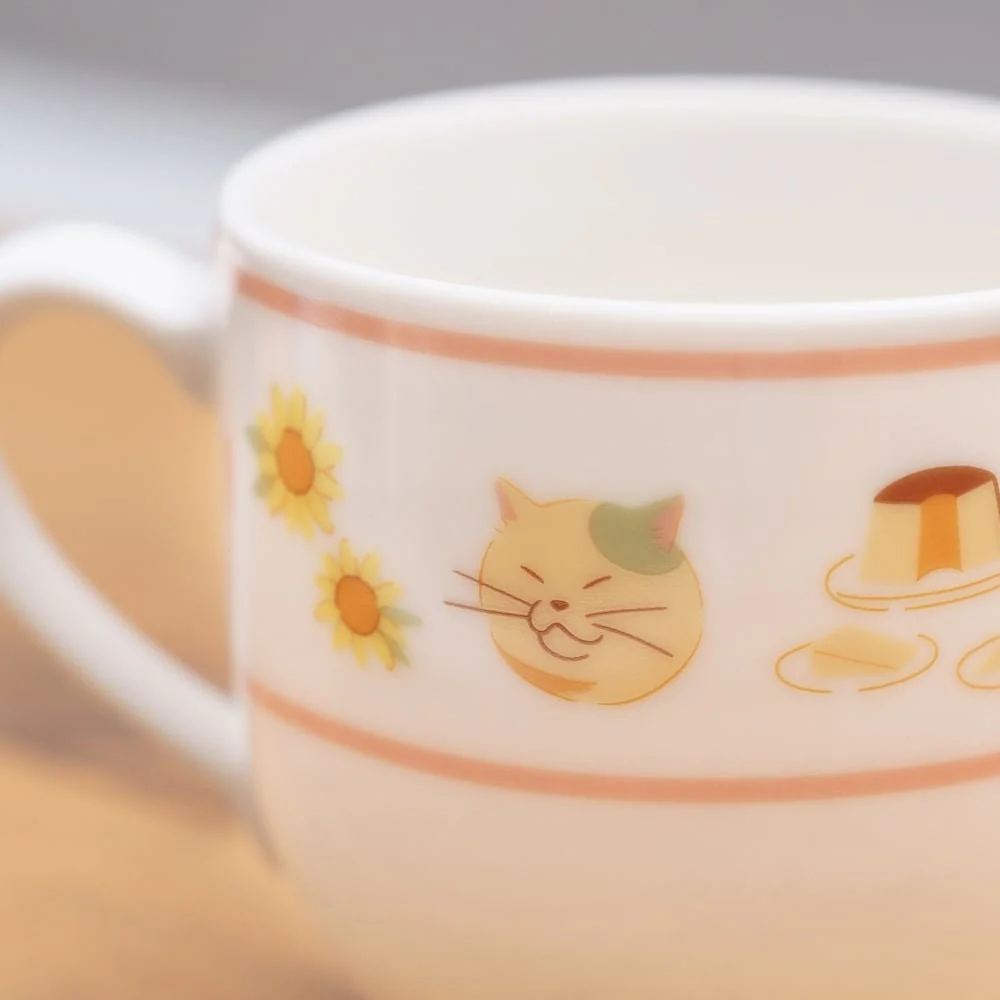 Official Ghibli Baron Tea Cup • Whisper of the Heart, The Cat Returns Mug Cup • Japanese Ceramic Tableware - Image 3