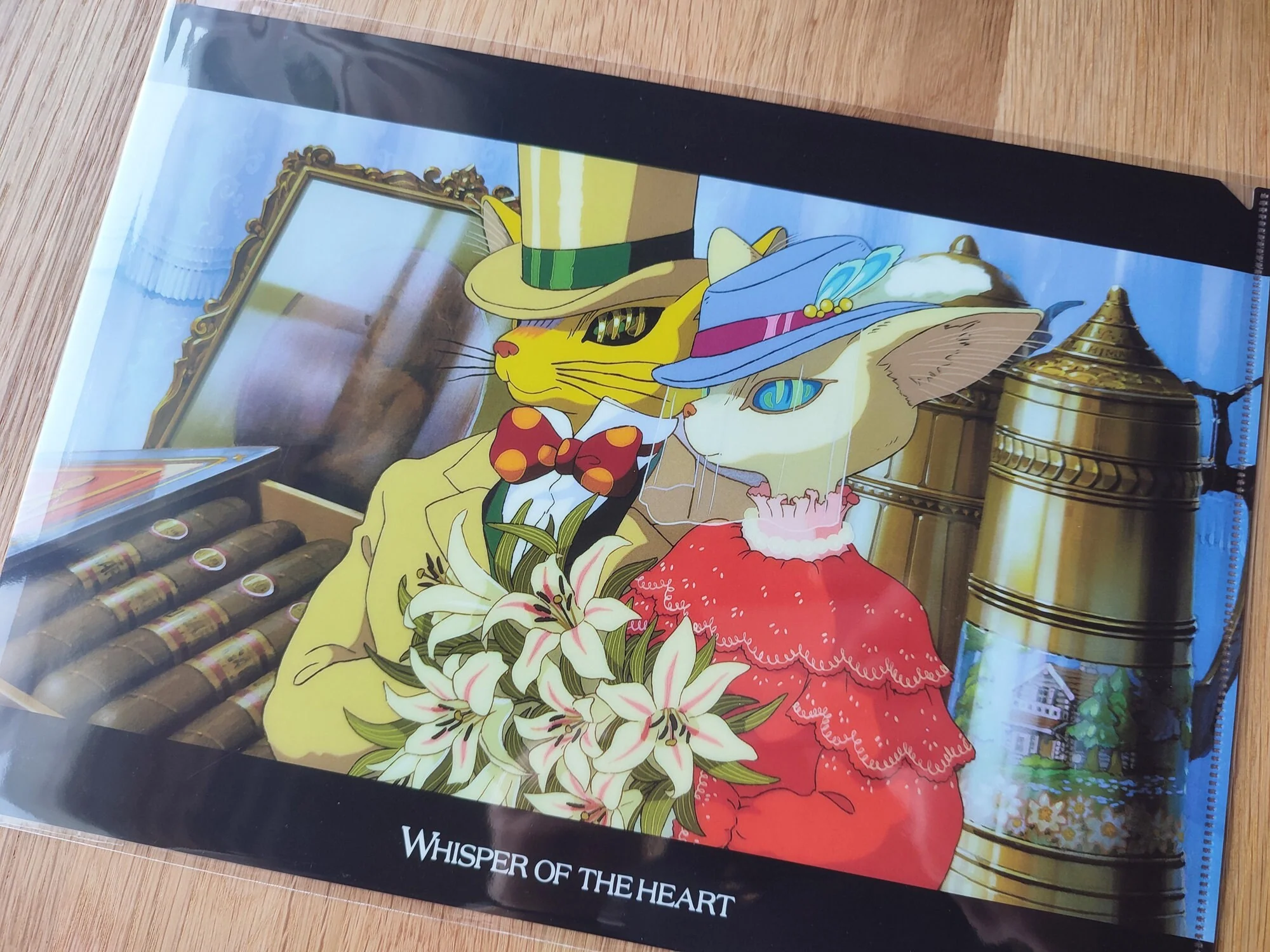 Official Ghibli Baron Wall Art Picture/Folder • Whisper of the Heart Anime Clear File - Image 4