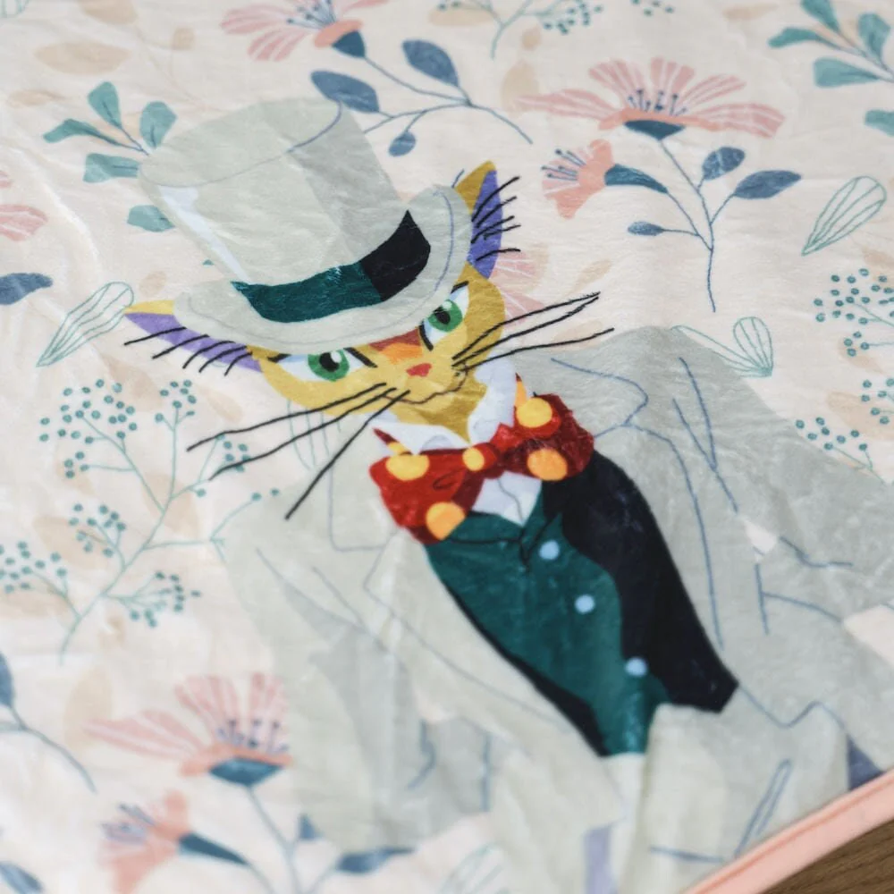 Official Ghibli Baron Warm Blanket/Cushion • Whisper of the Heart Bed Throw/Pillow/Home Decor/Interior Decoration - Image 6