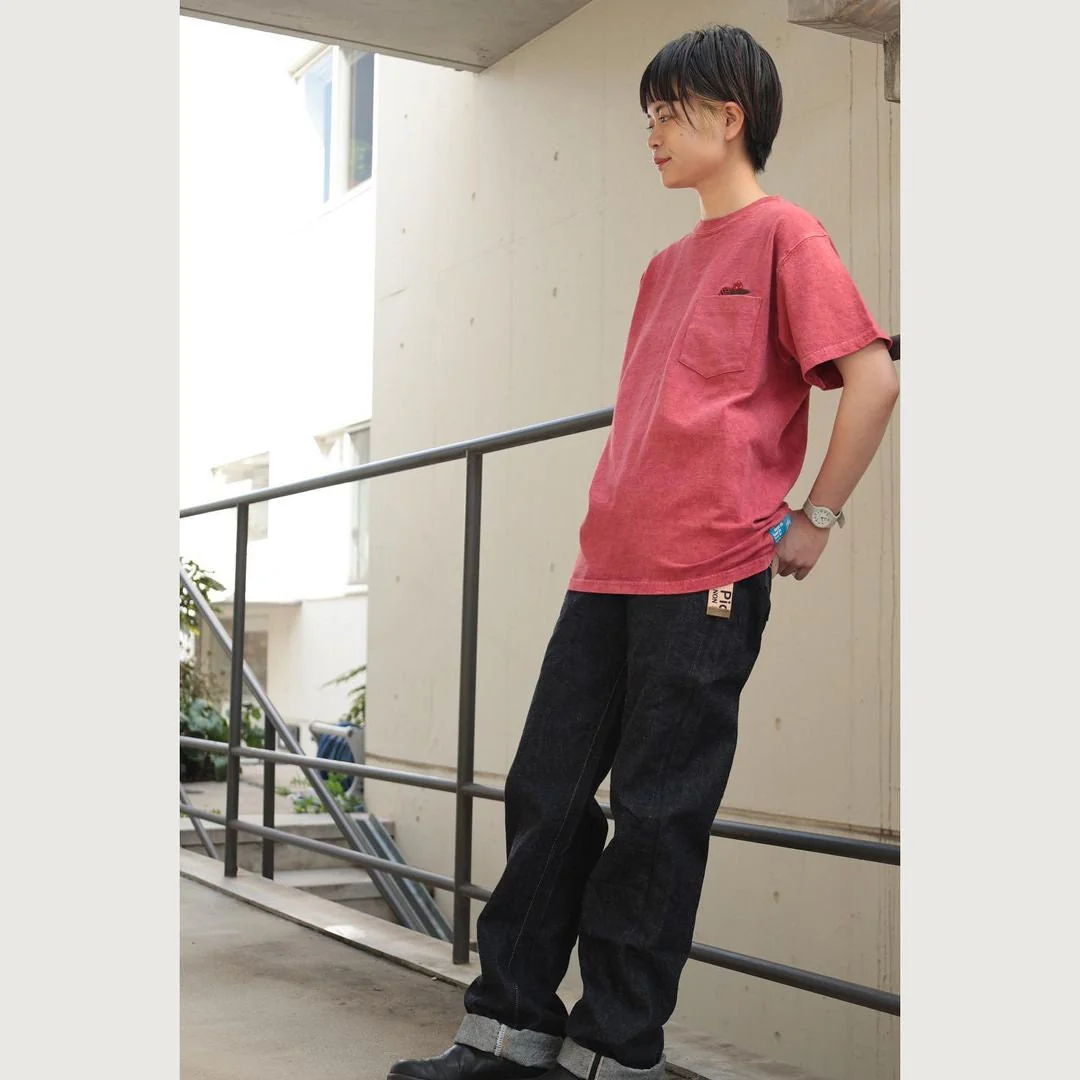 Howls Moving Castle Calcifer T-shirt • GBL Tshirt with Pocket - Image 5