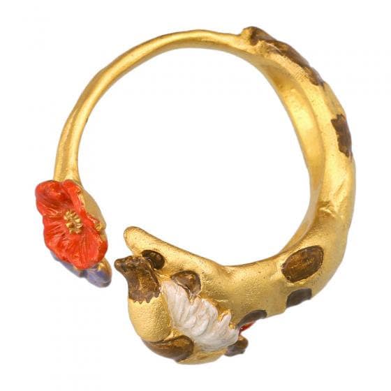 Official Studio Ghibli Fox-Squirrel Ring • Nausicaa, Laputa Ring • Japanese Handmade Jewelry - Image 8