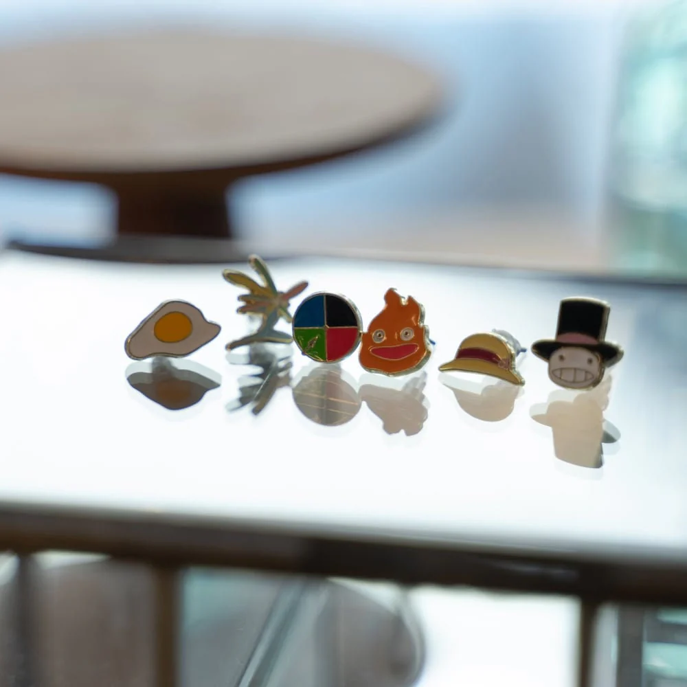 Howls Moving Castle Earrings Set of 6 - Image 3