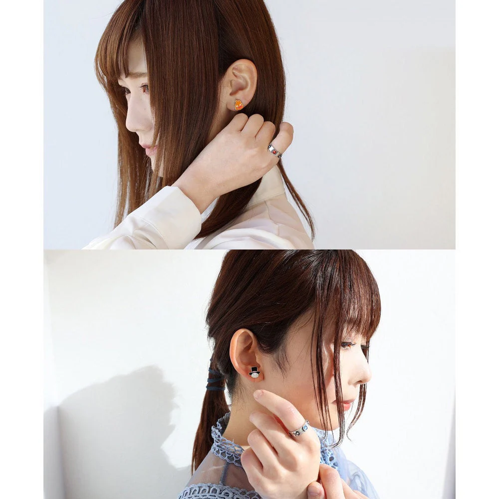 Howls Moving Castle Earrings Set of 6 - Image 5