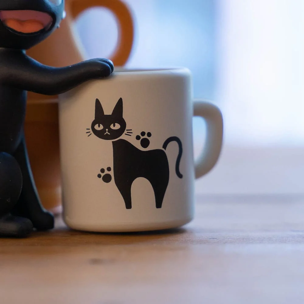 Official Ghibli Jiji Figure/Accessory Holder • Kikis Delivery Service Figurine/Statue/Replica/Stand/Interior Decor •Anime - Image 4