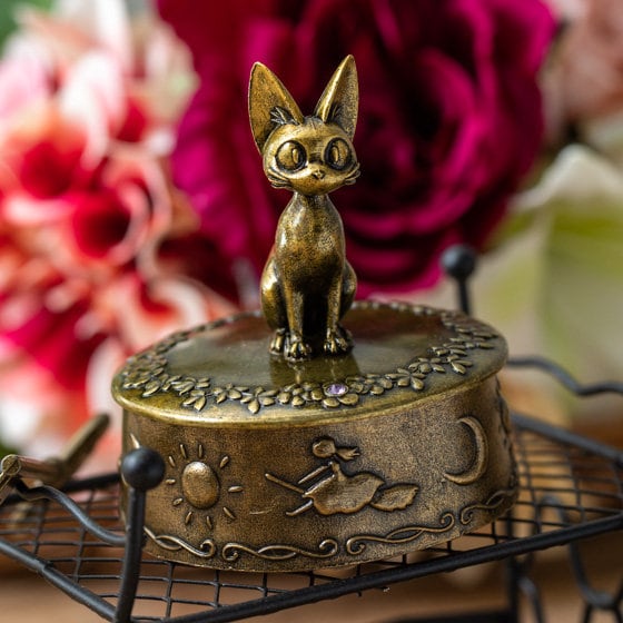 Official Ghibli Jiji Jewelry Box/Figure • Kikis Delivery Service Figurine/Statue/Replica/Interior Home Decor - Image 4