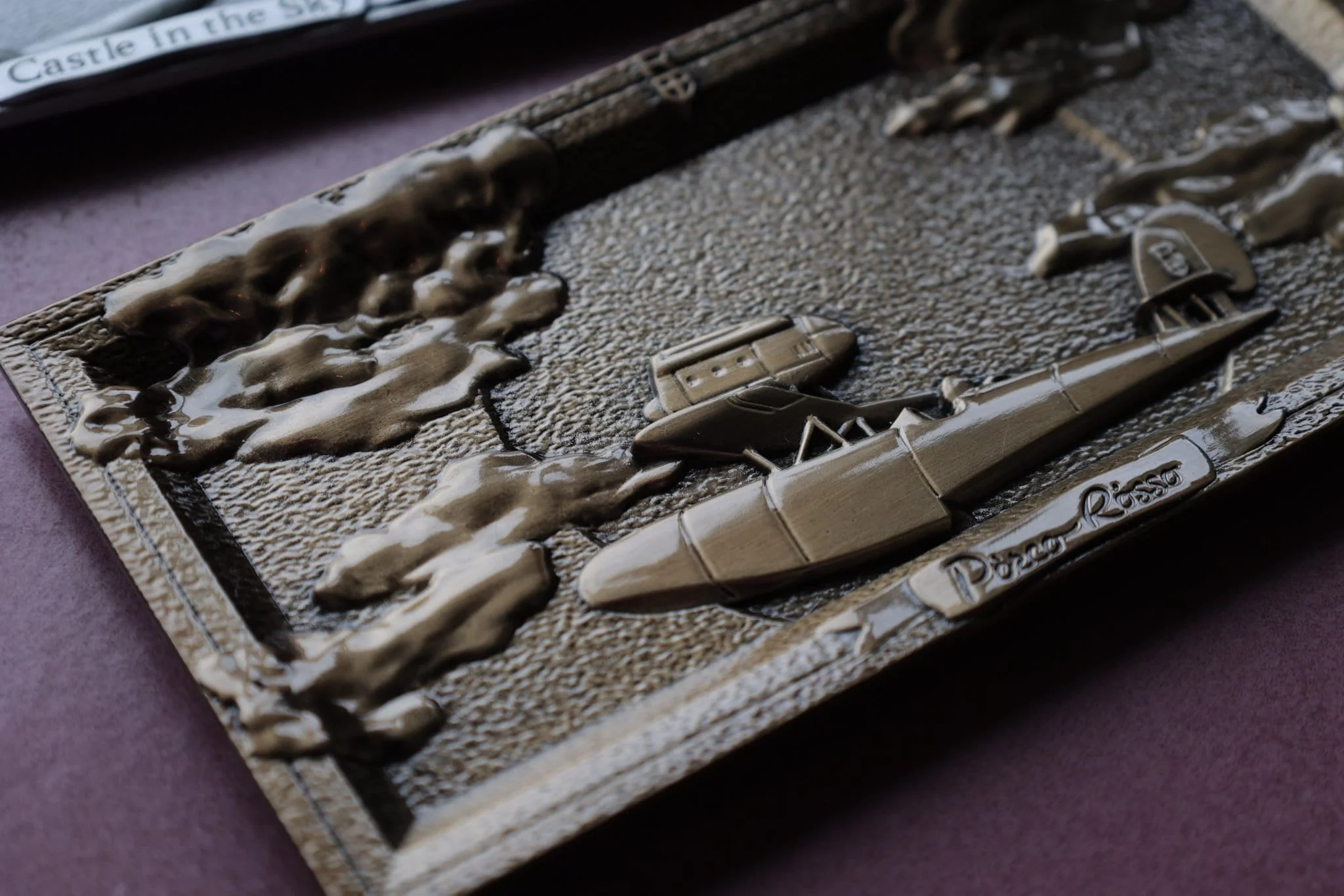 Official Ghibli Metallic Jewelry Tray • Laputa, Porco Rosso Accessory Holder/Home Decor/Interior Diorama - Image 6