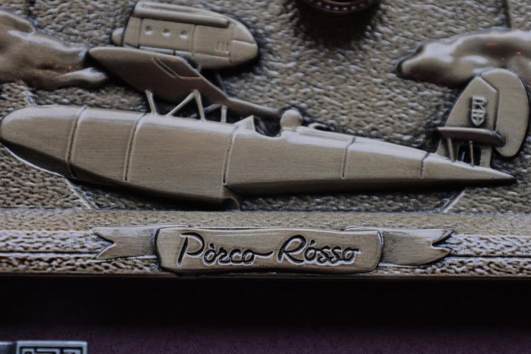 Official Ghibli Metallic Jewelry Tray • Laputa, Porco Rosso Accessory Holder/Home Decor/Interior Diorama - Image 7