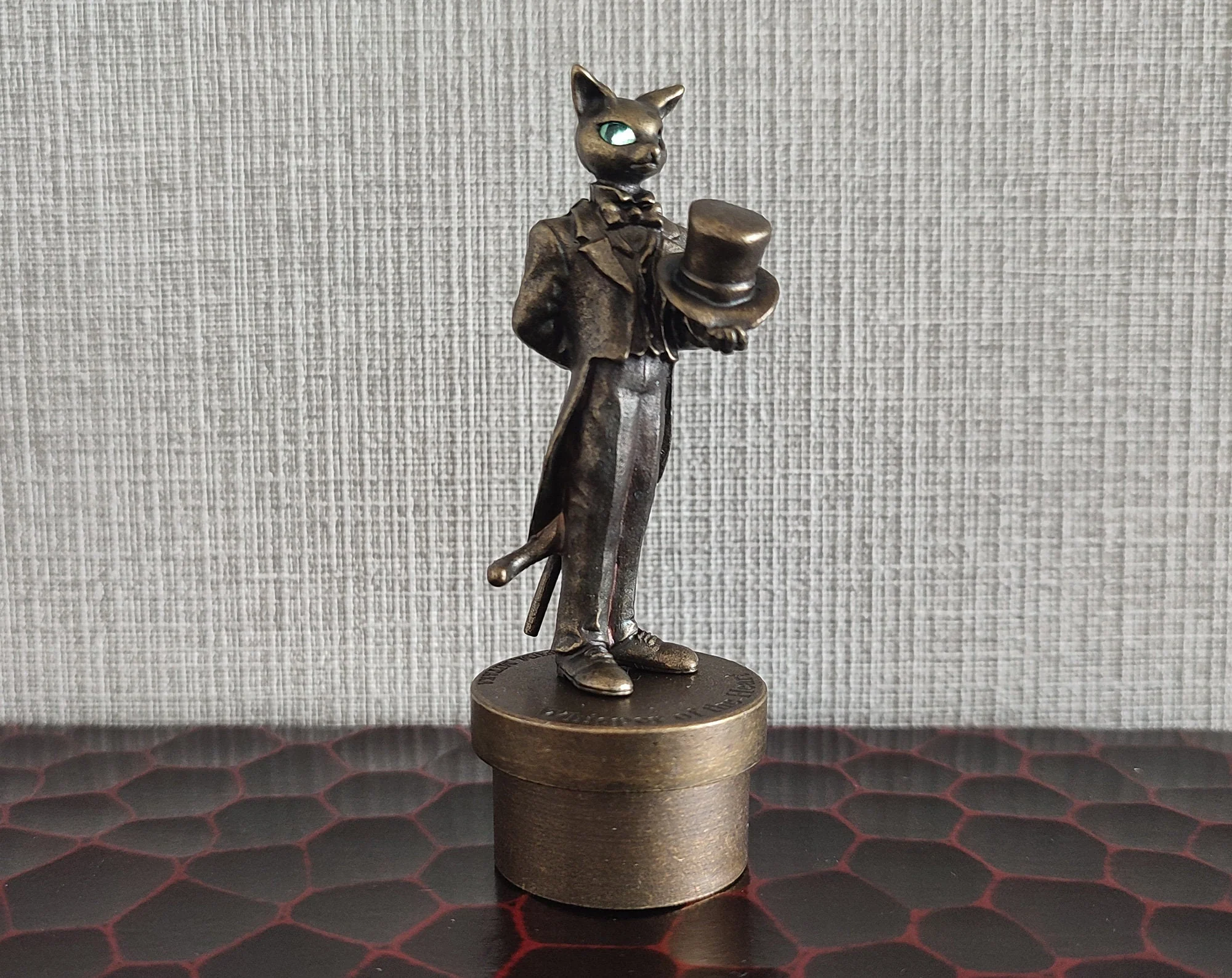 Official Ghibli Museum Baron Jewelry Box/Figure • Whisper of the Heart Metallic Figurine/Statue/Home Decor/Diorama - Image 3