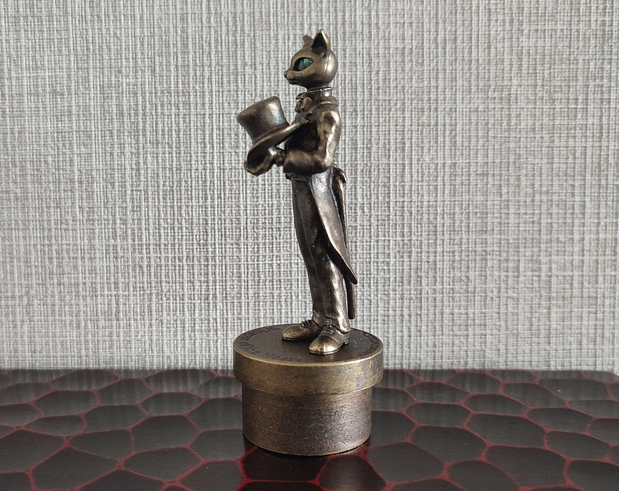 Official Ghibli Museum Baron Jewelry Box/Figure • Whisper of the Heart Metallic Figurine/Statue/Home Decor/Diorama - Image 5