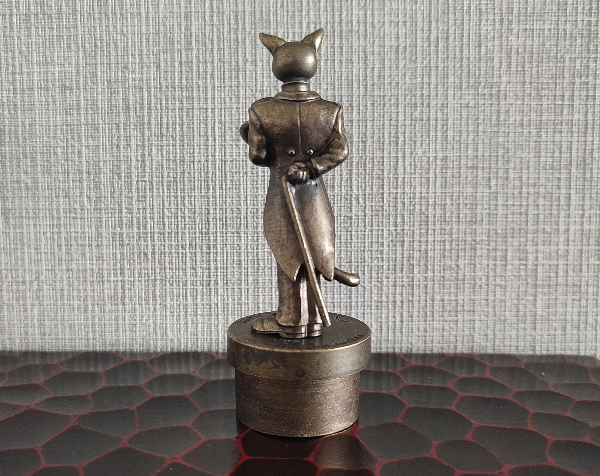 Official Ghibli Museum Baron Jewelry Box/Figure • Whisper of the Heart Metallic Figurine/Statue/Home Decor/Diorama - Image 6