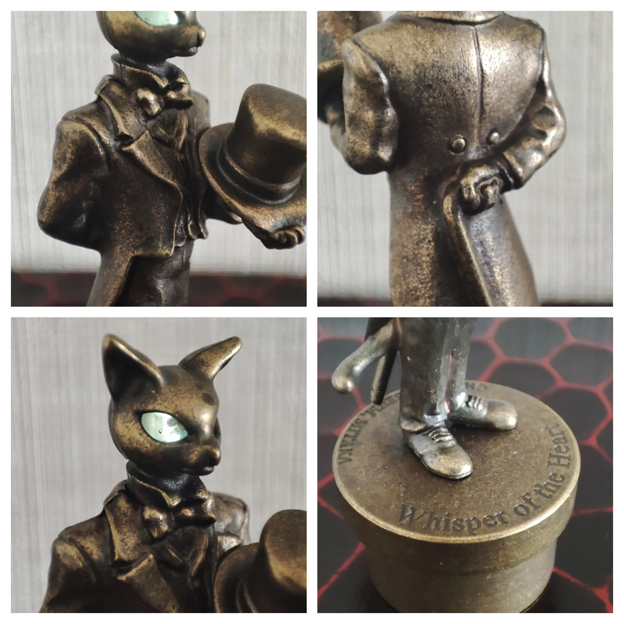 Official Ghibli Museum Baron Jewelry Box/Figure • Whisper of the Heart Metallic Figurine/Statue/Home Decor/Diorama - Image 8