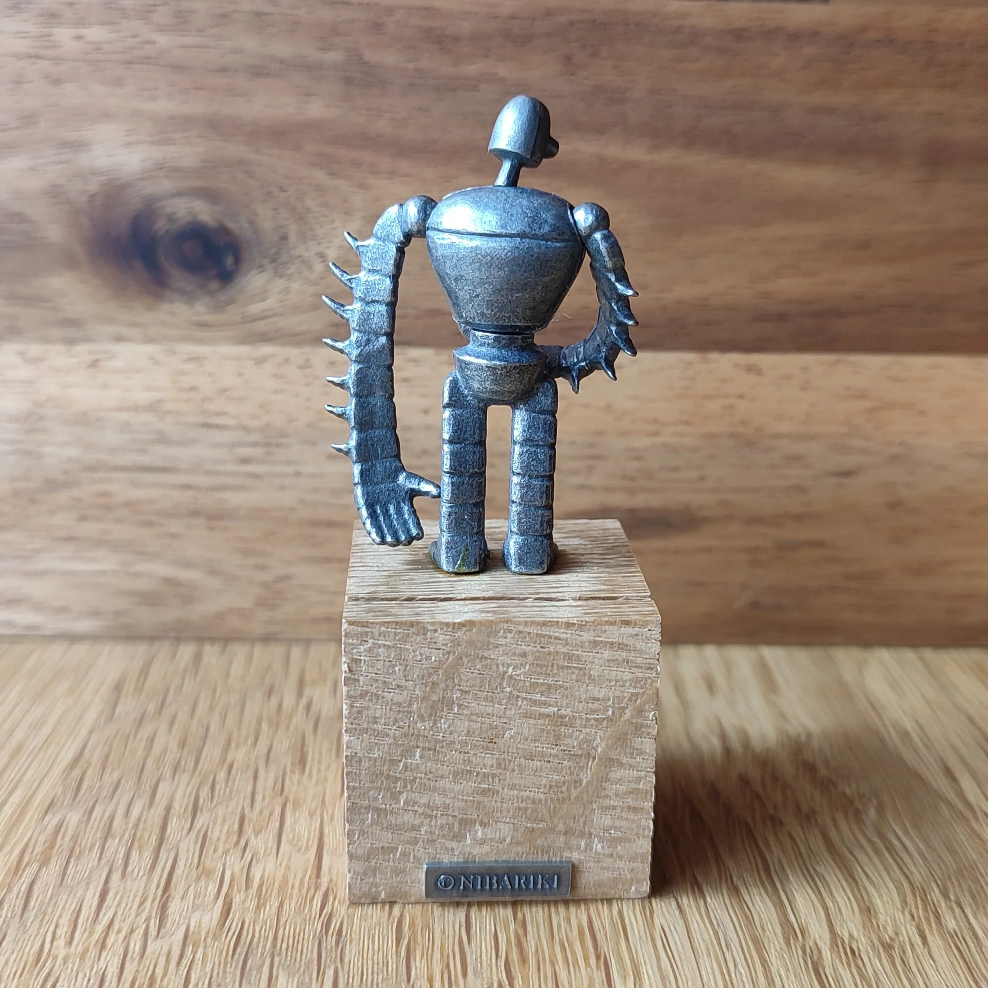 Official Ghibli Museum Laputa Figure/Card Holder • Robot Soldier Metallic Figurine/Statue/Home Decor/Interior Design - Image 4