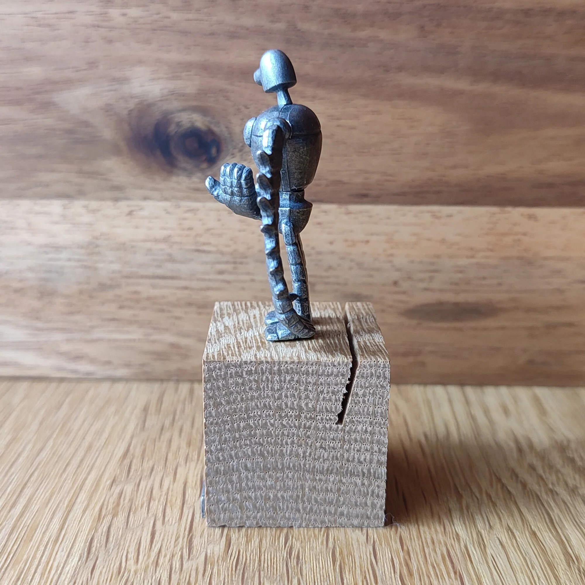 Official Ghibli Museum Laputa Figure/Card Holder • Robot Soldier Metallic Figurine/Statue/Home Decor/Interior Design - Image 5