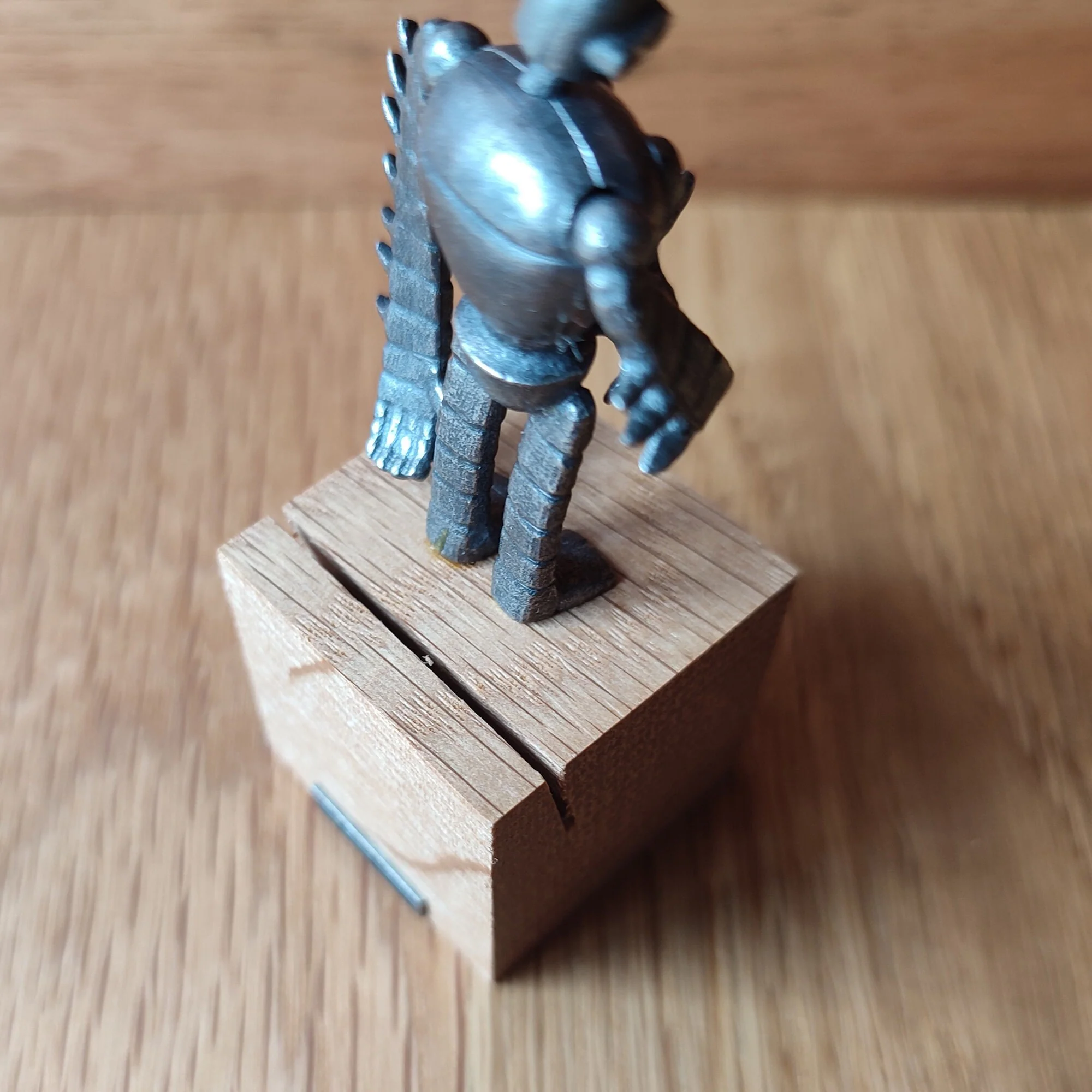 Official Ghibli Museum Laputa Figure/Card Holder • Robot Soldier Metallic Figurine/Statue/Home Decor/Interior Design - Image 8