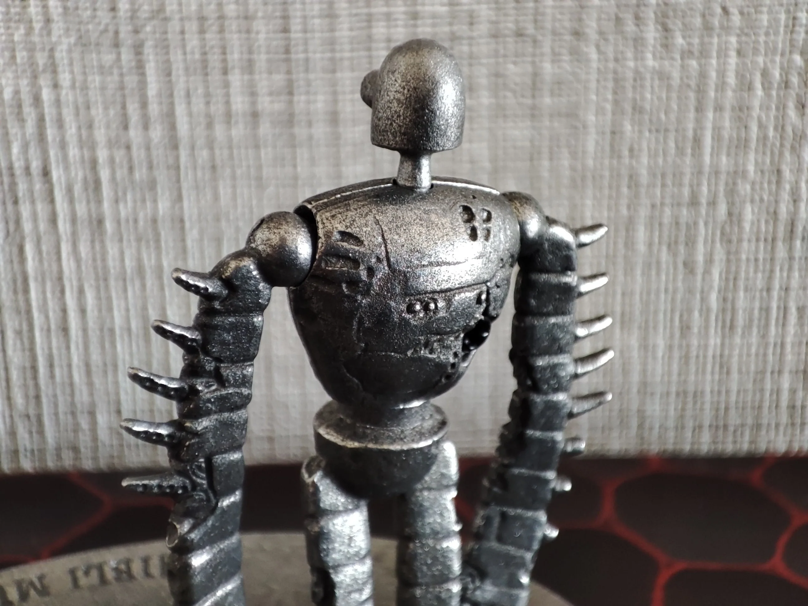 Official Ghibli Museum Laputa Metallic Figurine/Jewelry Stand • Robot Soldier Figure/Statue/Home Decor/Interior Diorama - Image 3