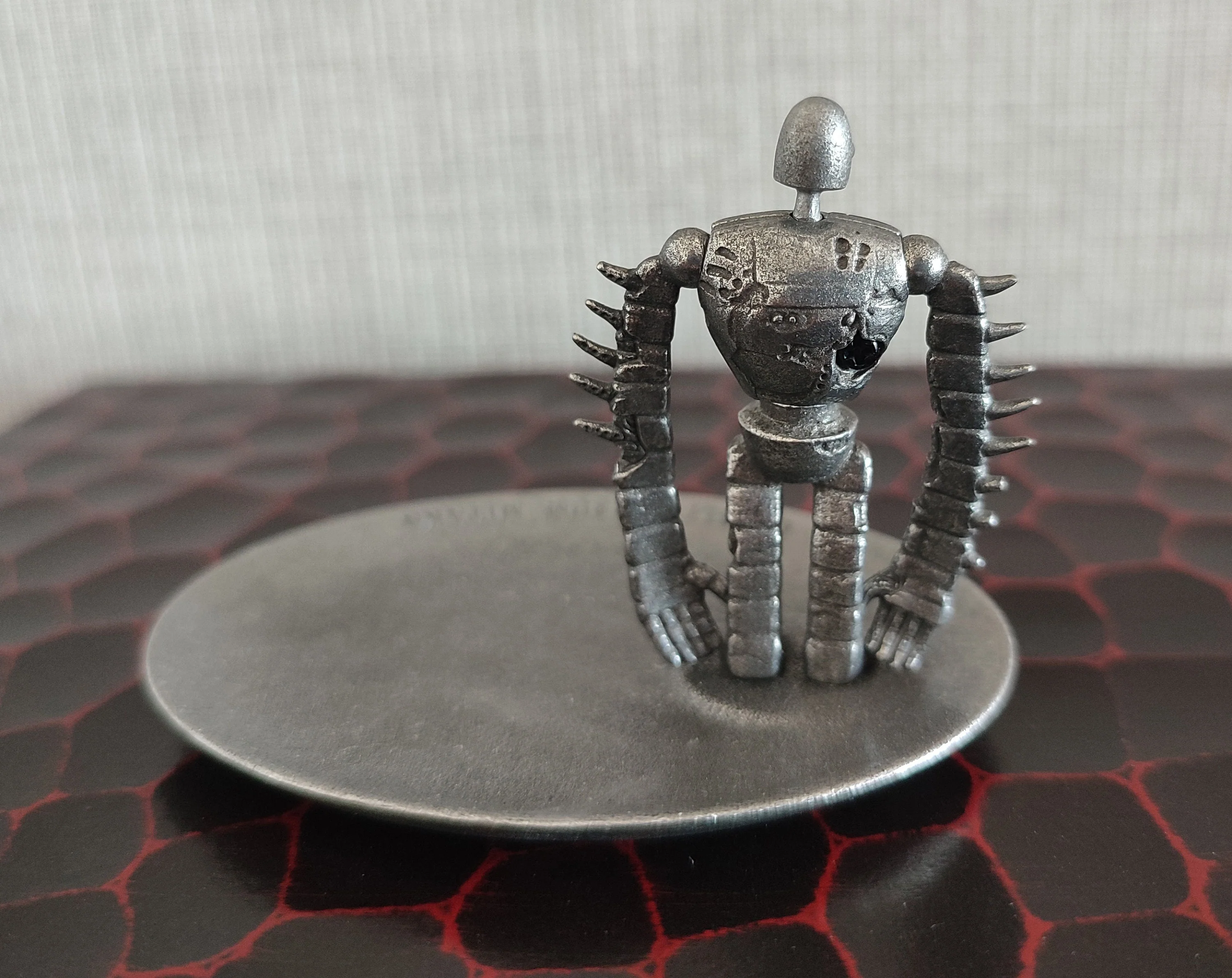 Official Ghibli Museum Laputa Metallic Figurine/Jewelry Stand • Robot Soldier Figure/Statue/Home Decor/Interior Diorama - Image 5