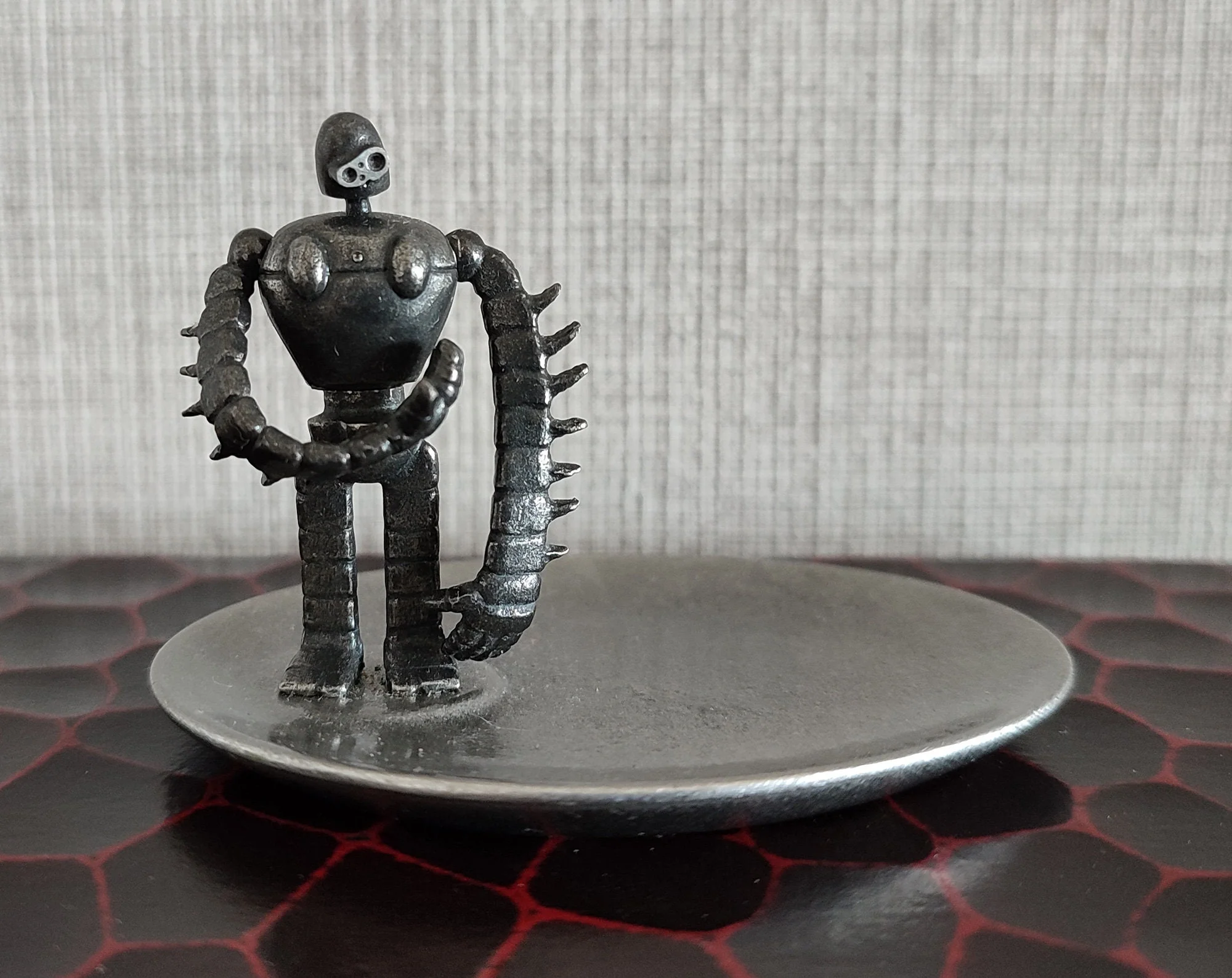 Official Ghibli Museum Laputa Metallic Figurine/Jewelry Stand • Robot Soldier Figure/Statue/Home Decor/Interior Diorama - Image 8