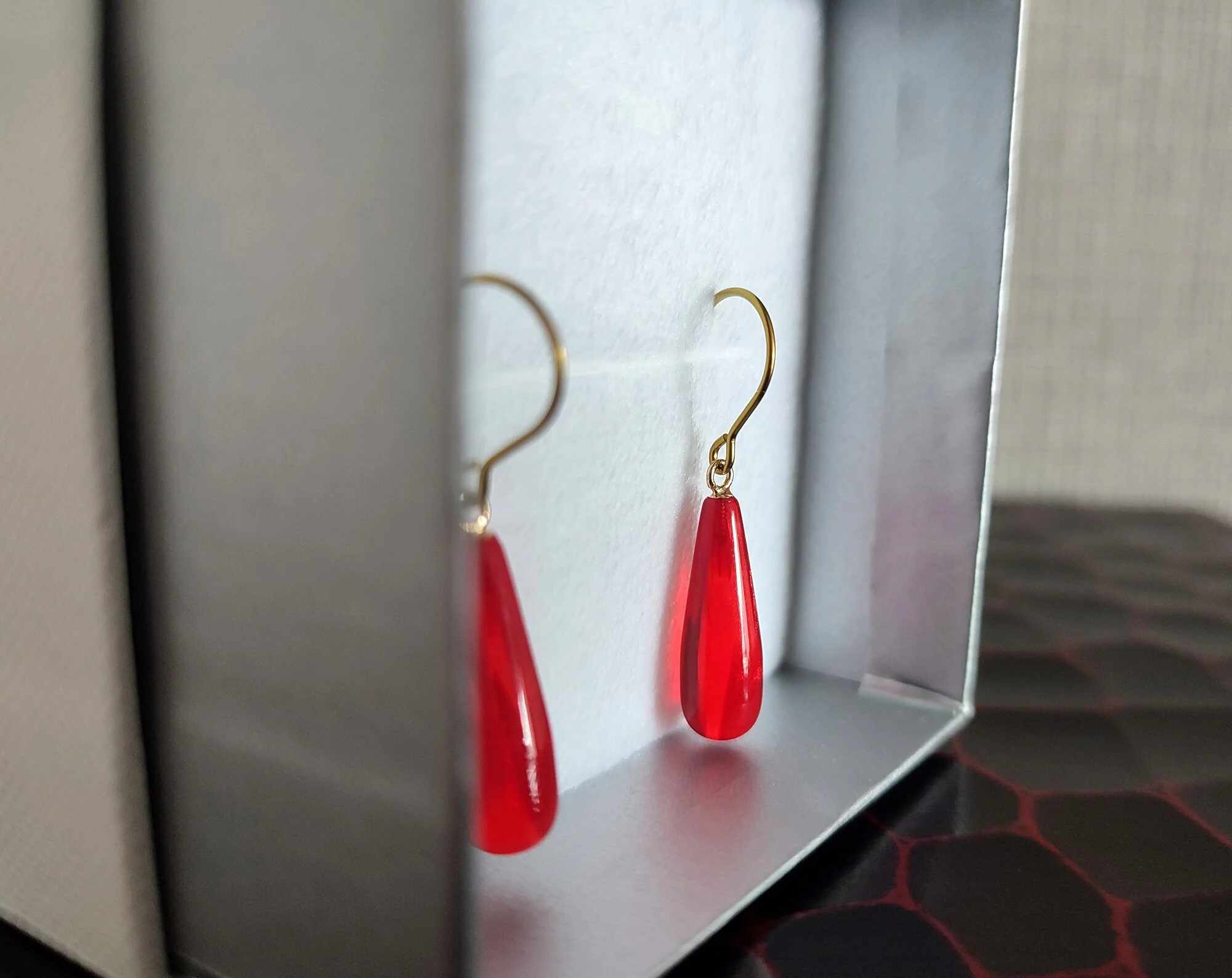 Official Ghibli Nausicaa Earrings • Japanese Handmade Jewelry • Ghibli Exhibition Exclusive - Image 3