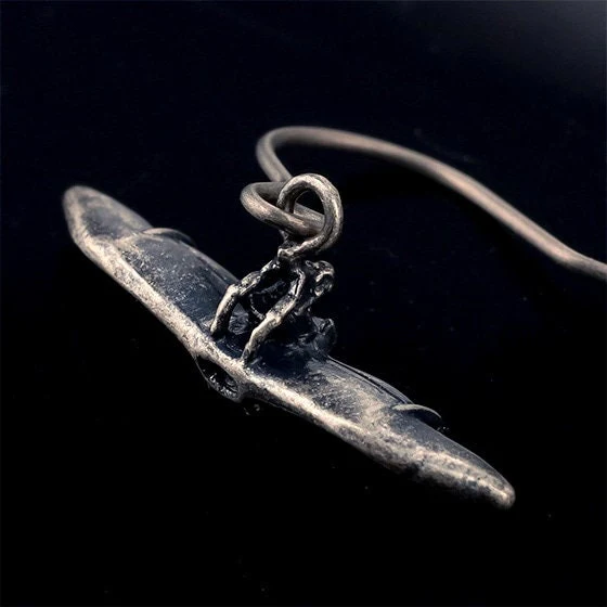 Official Studio Ghibli Nausicaa Valley of the Wind Earrings • Japanese Handmade Jewelry - Image 3