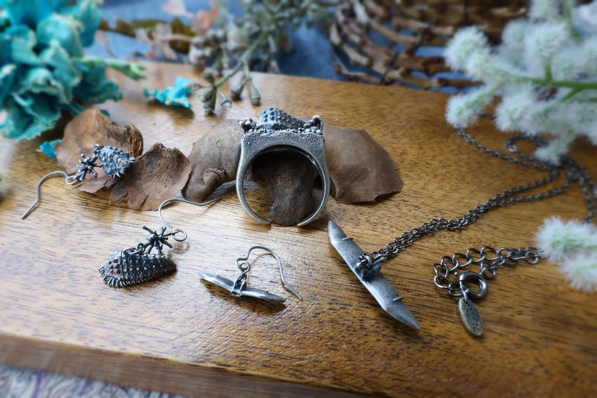 Official Studio Ghibli Nausicaa Valley of the Wind Earrings • Japanese Handmade Jewelry - Image 9