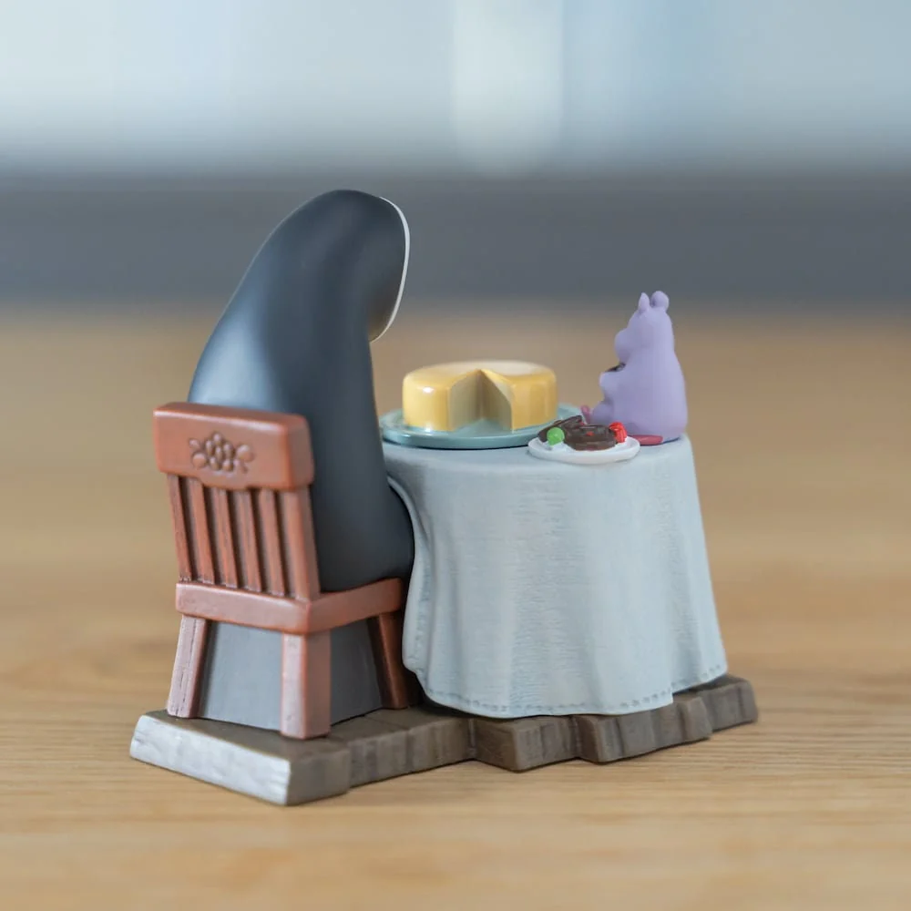Official Ghibli No Face Figure/Accessory Case/Holder • Spirited Away Figurine/Statue/Replica/Interior Decor • Kaonashi - Image 4