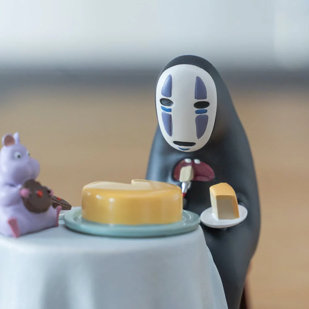 Official Ghibli No Face Figure/Accessory Case/Holder • Spirited Away Figurine/Statue/Replica/Interior Decor • Kaonashi - Image 5
