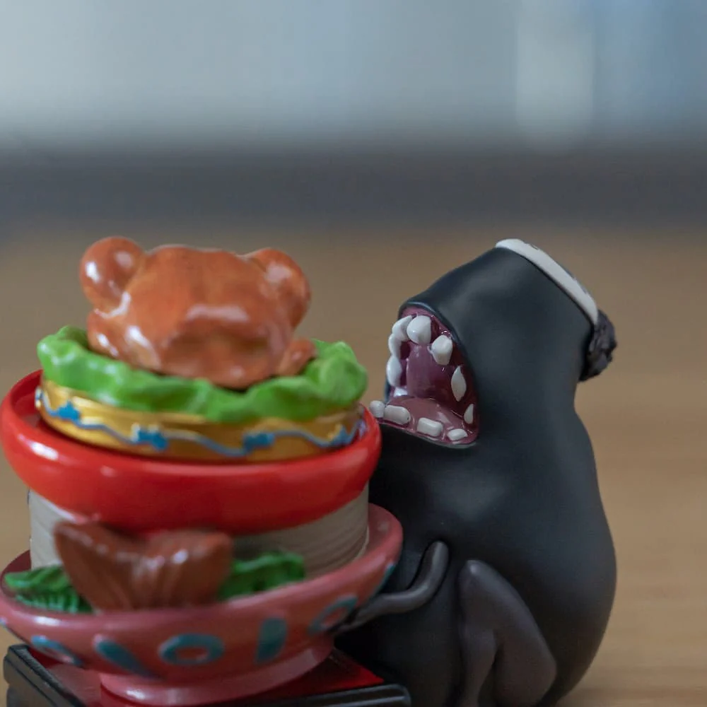 Official Ghibli No Face Figure/Accessory Case/Holder • Spirited Away Figurine/Statue/Replica/Interior Decor • Kaonashi - Image 6