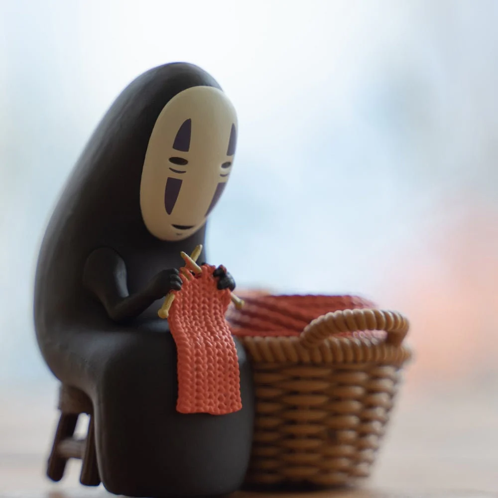Official Ghibli No Face Figure/Accessory Holder/Jewelry Case • Spirited Away Figurine/Statue/Replica/Interior Decor/Diorama • Kaonashi Gift - Image 3