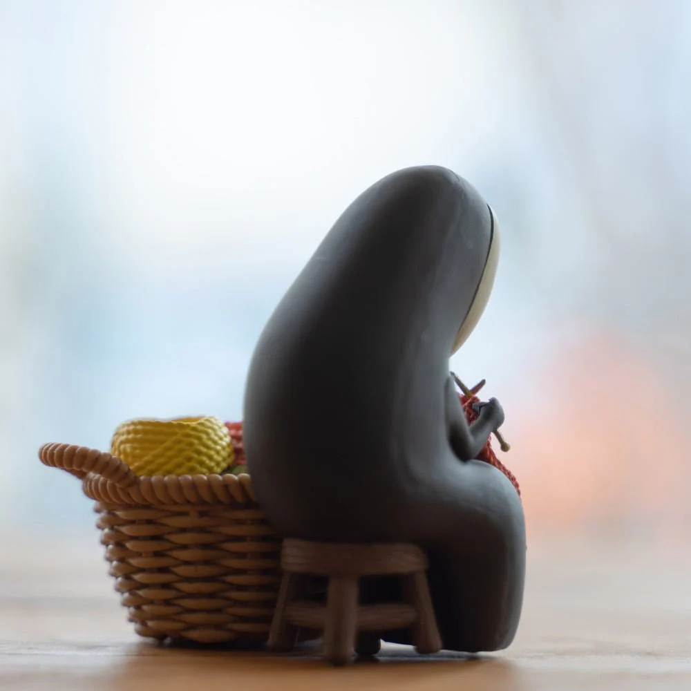 Official Ghibli No Face Figure/Accessory Holder/Jewelry Case • Spirited Away Figurine/Statue/Replica/Interior Decor/Diorama • Kaonashi Gift - Image 5