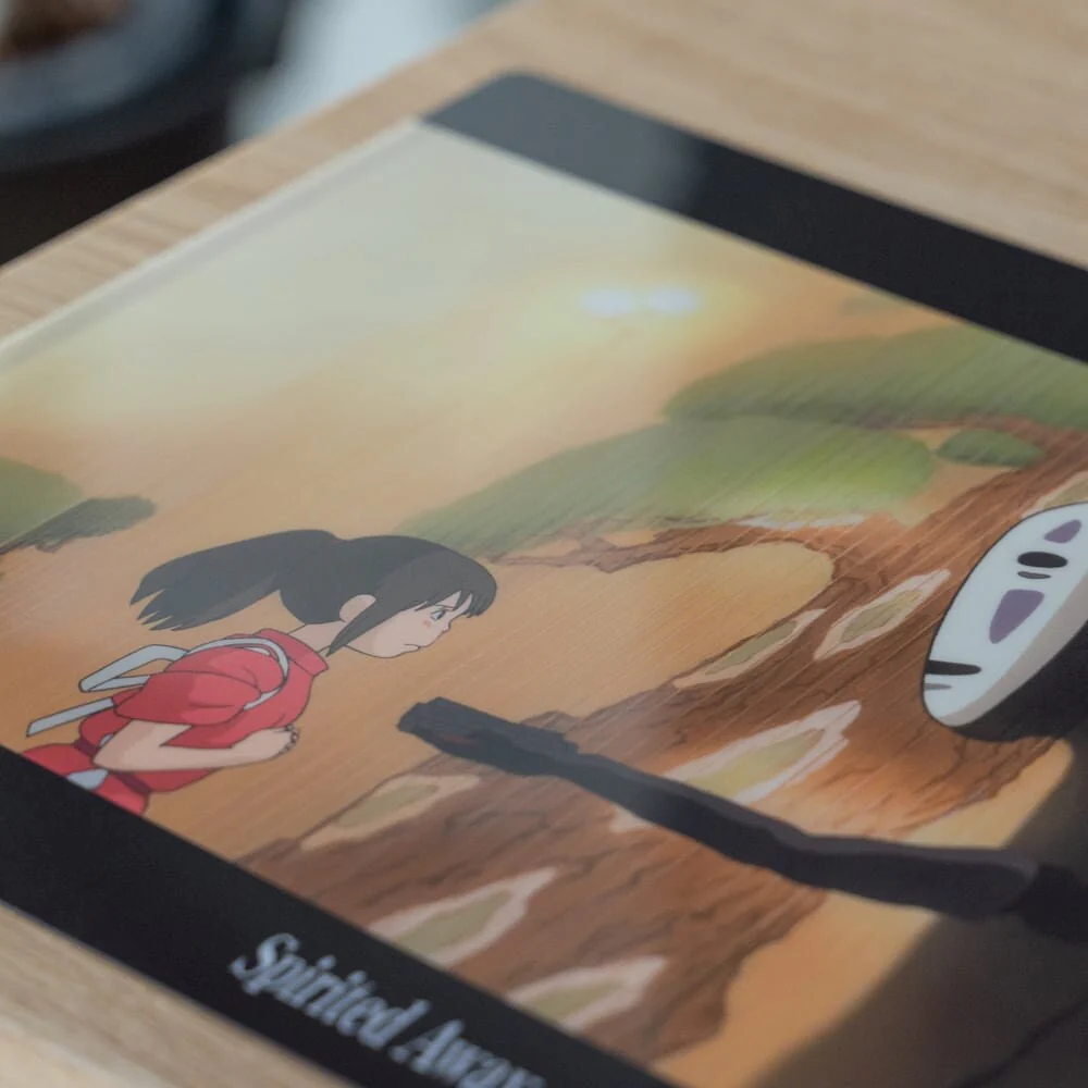 Official Ghibli No Face Wall Art Picture/Folder • Spirited Away Anime Clear File • Kaonashi - Image 5