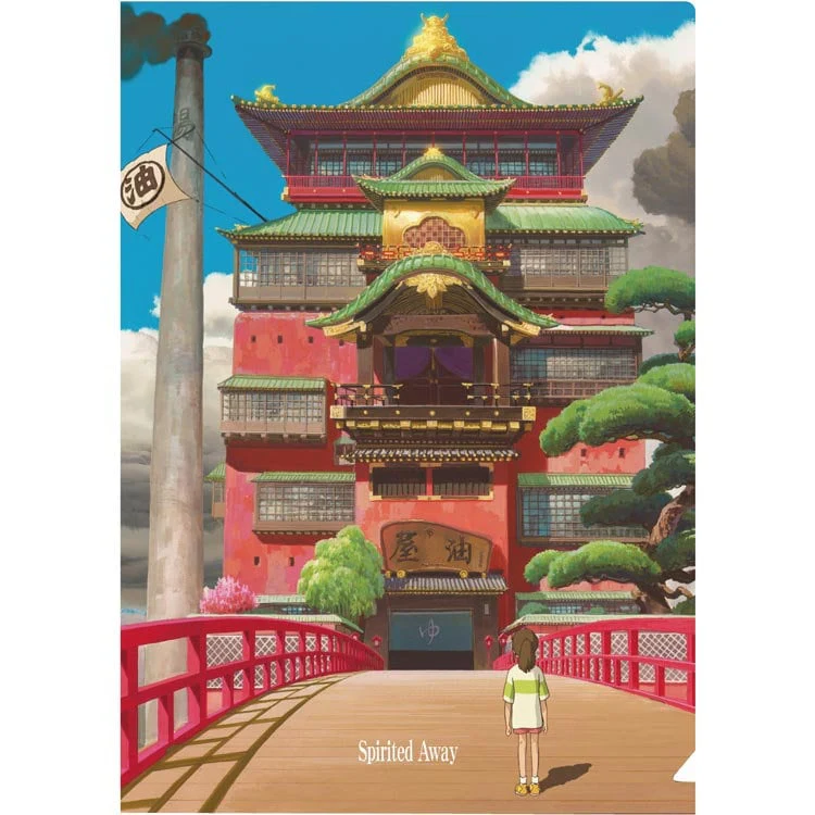 Official Ghibli No Face Wall Art Picture/Folder • Spirited Away Anime Clear File • Kaonashi - Image 6