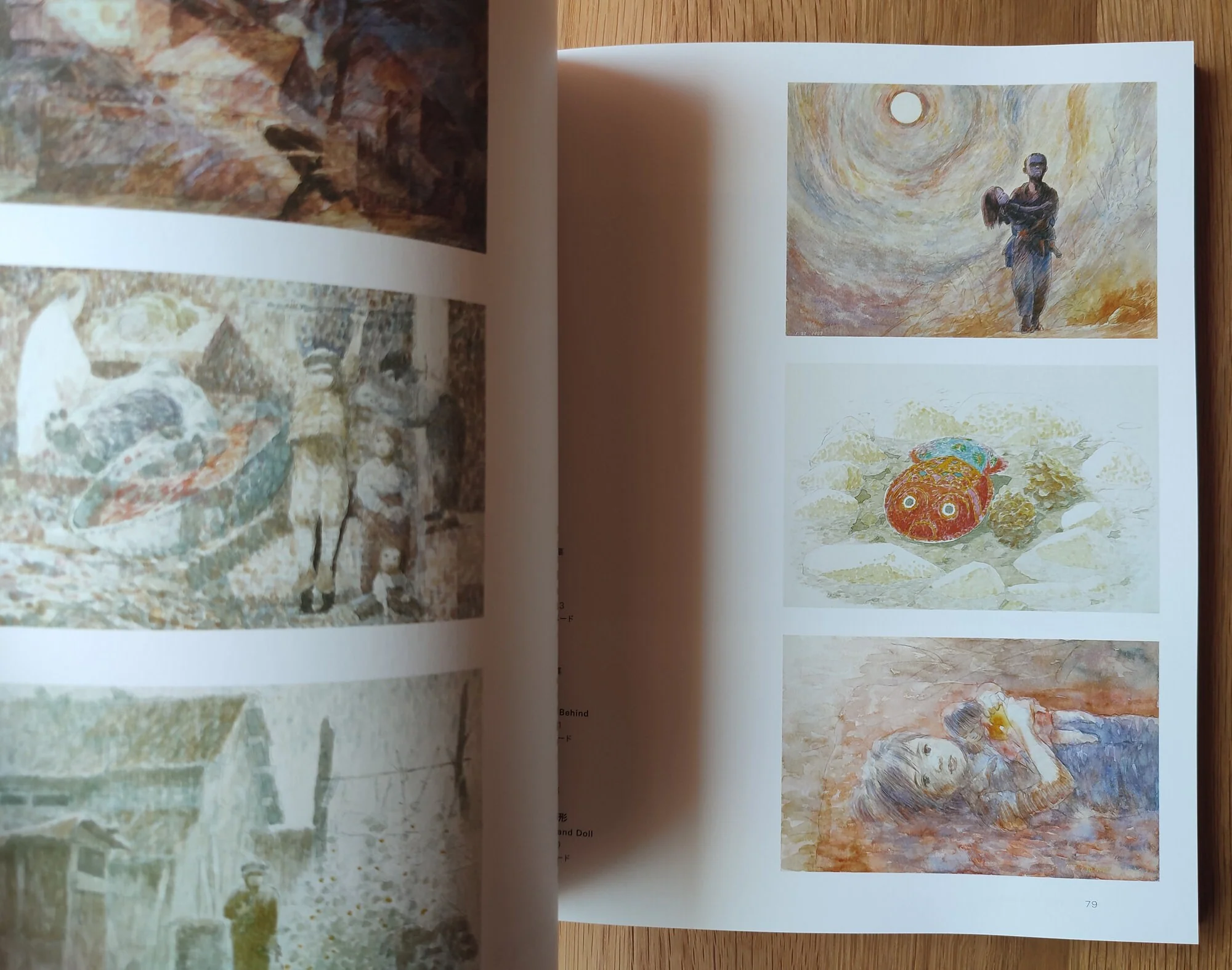 Official Ghibli Painter Artbook • Nizo Yamamoto Reproduction/Scene Picture/Painting Book • Mononoke, Laputa Anime - Image 3