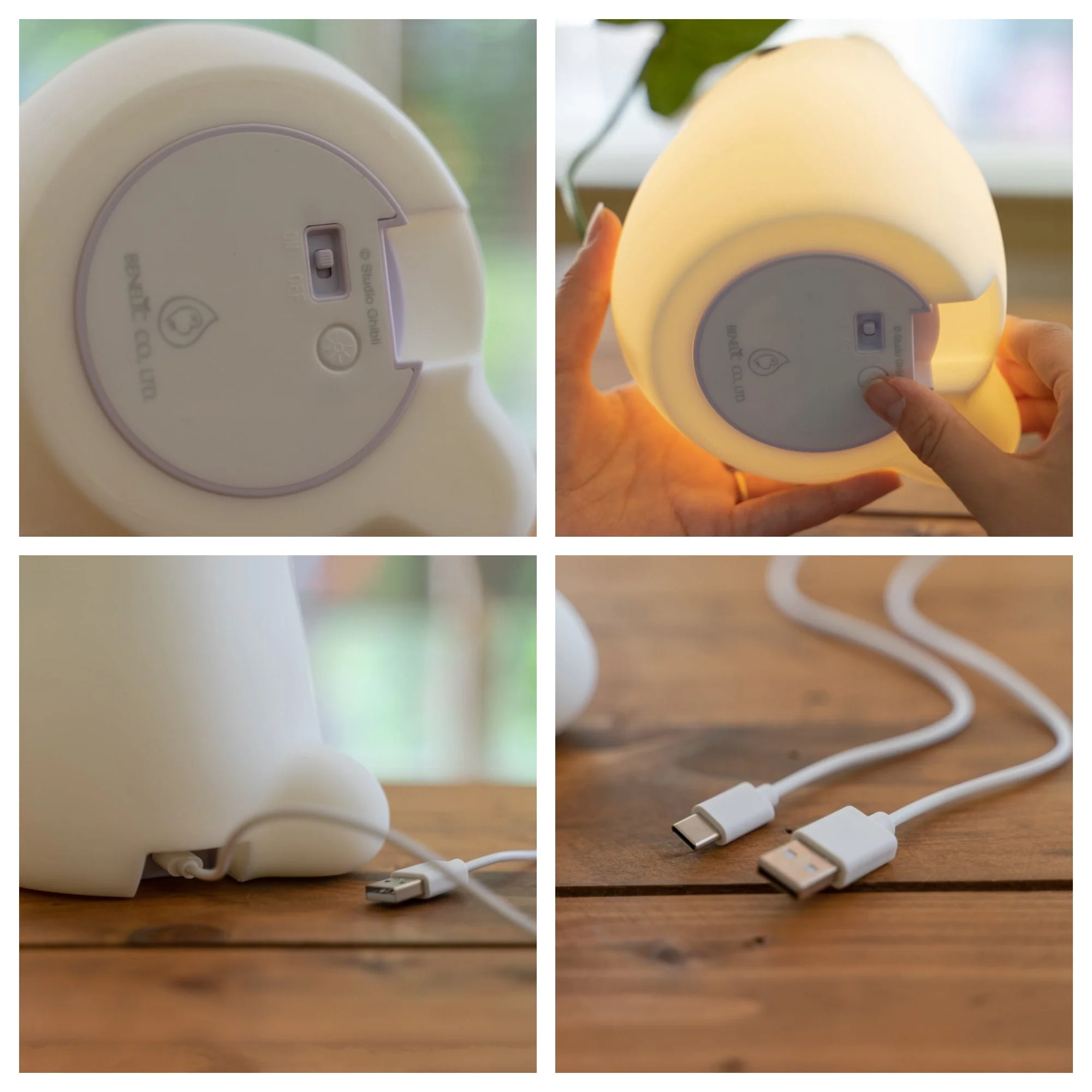 Official Ghibli Small Totoro Lamp/Home Decor • My Neighbor Totoro Light/Figure/Interior Decoration/Figurine/Replica - Image 8