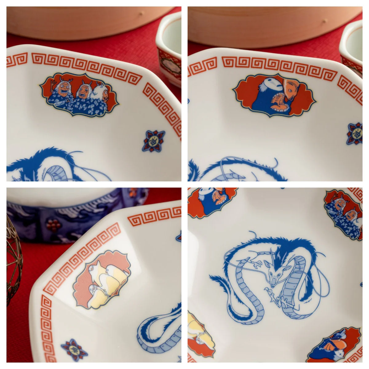 Official Ghibli Spirited Away Ramen Bowl • Japanese Ceramic Fruit/Salad Dish - Image 4