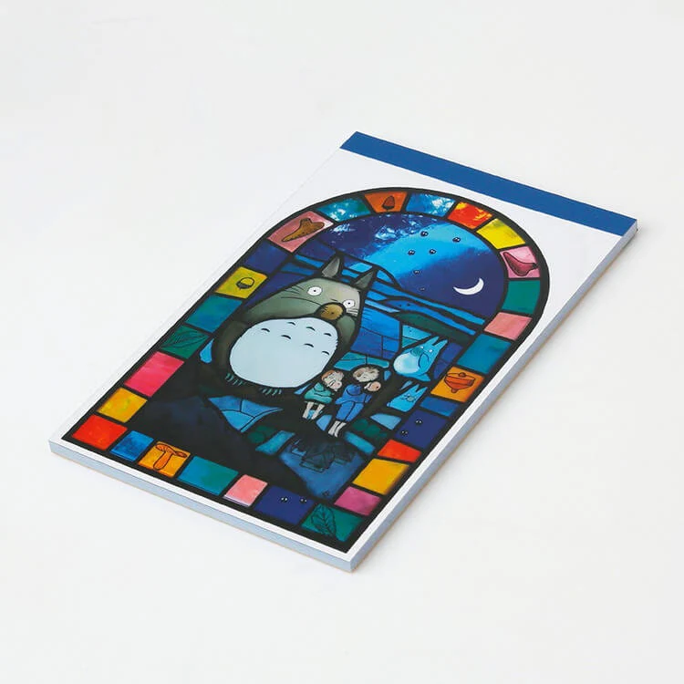 My Neighbor Totoro Notepad • Stained Glass Design • Ghibli Museum Exclusive - Image 4