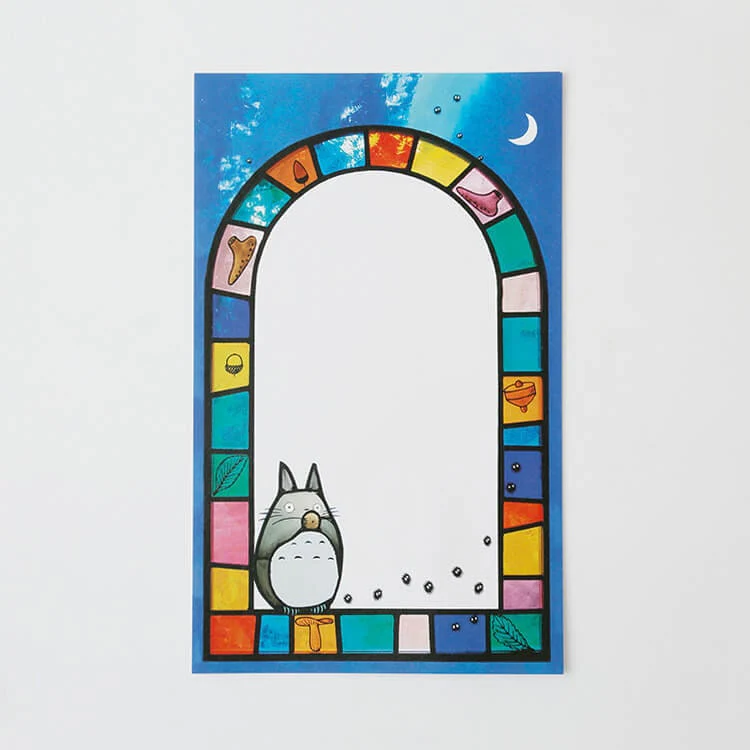 My Neighbor Totoro Notepad • Stained Glass Design • Ghibli Museum Exclusive - Image 6