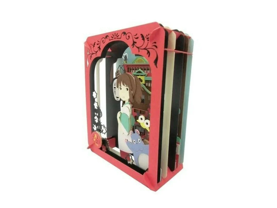 Official Ghibli Spirited Away Paper Theater • Diorama/Papercraft/Miniature/Home Decor • Anime Film Scene • Kaonashi (No Face) - Image 5
