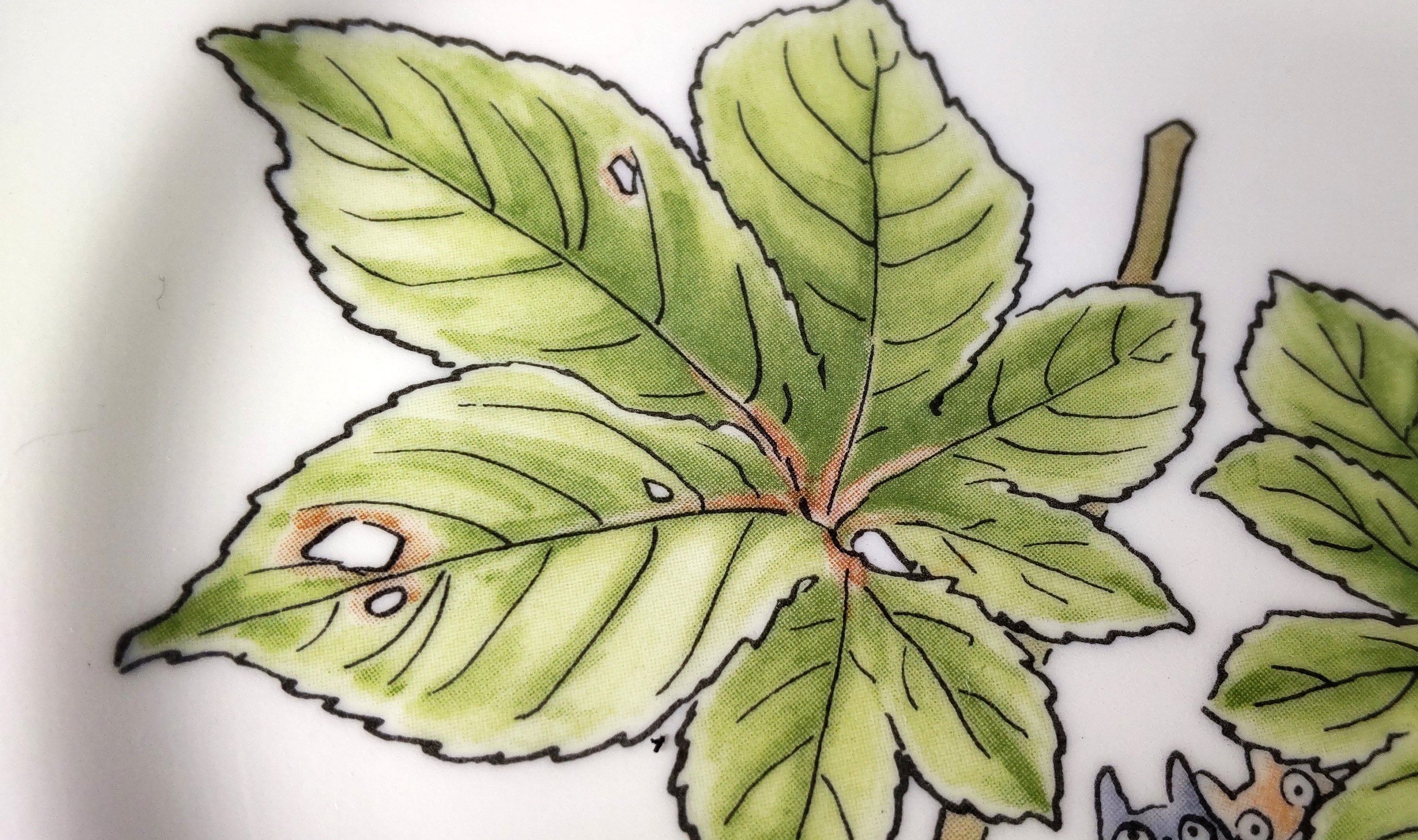 Official Ghibli Totoro 17cm Noritake Plate/Dish • Japanese Ceramic Appetizer/Dessert/Bread Plate • My Neighbor Totoro Tableware/Dinnerware - Image 4