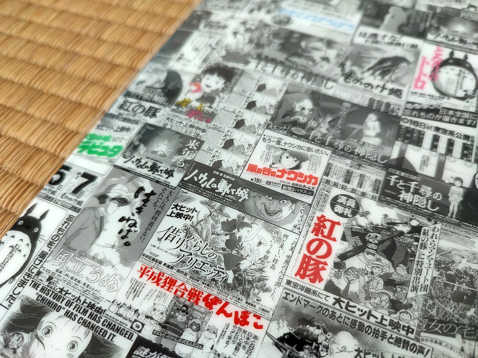 Official Ghibli Wall Art Picture/Folder • Howl, Totoro, Kikis Delivery, Mononoke, Spirited Away, Whispering Clear File - Image 4