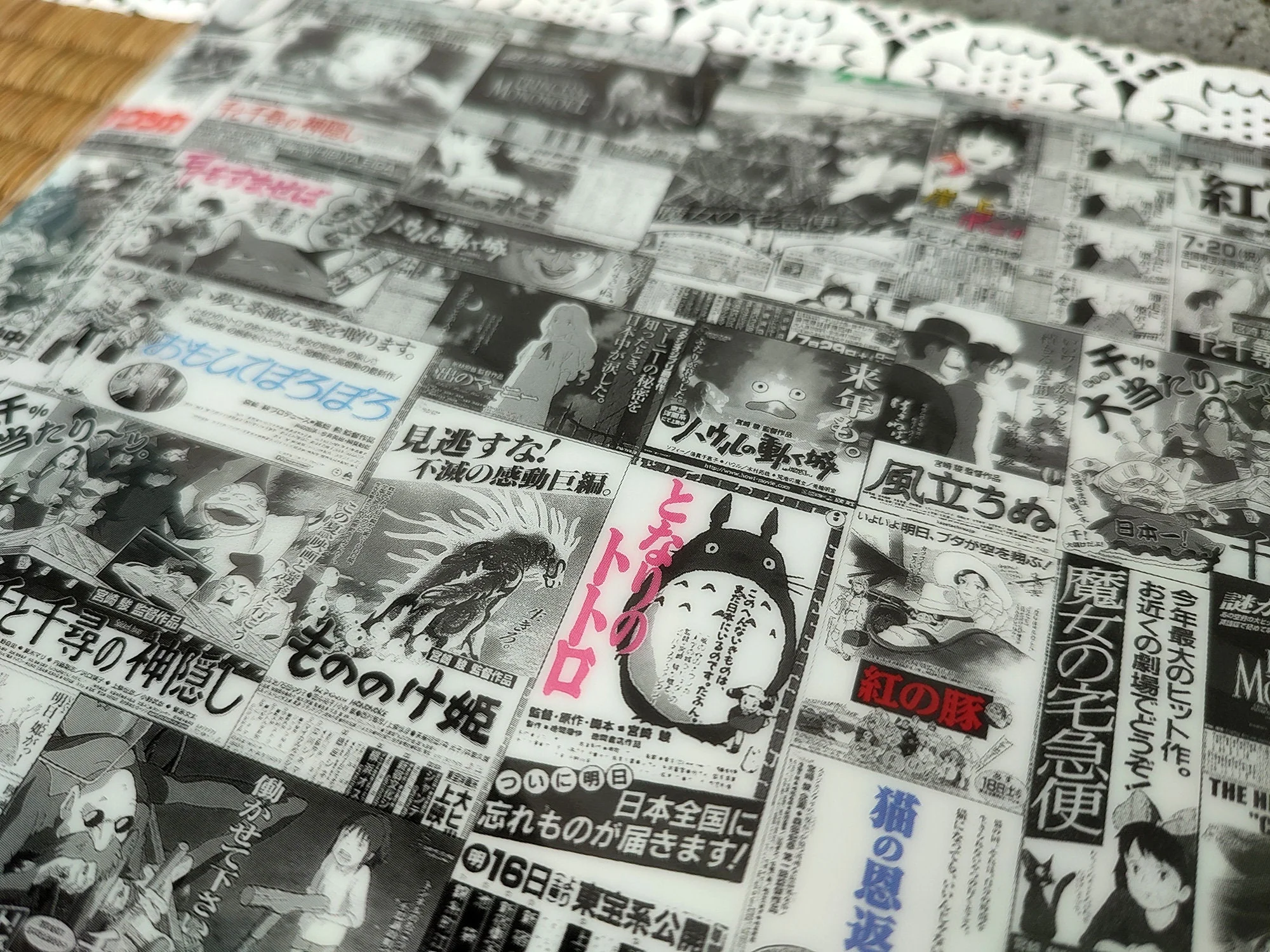 Official Ghibli Wall Art Picture/Folder • Howl, Totoro, Kikis Delivery, Mononoke, Spirited Away, Whispering Clear File - Image 5